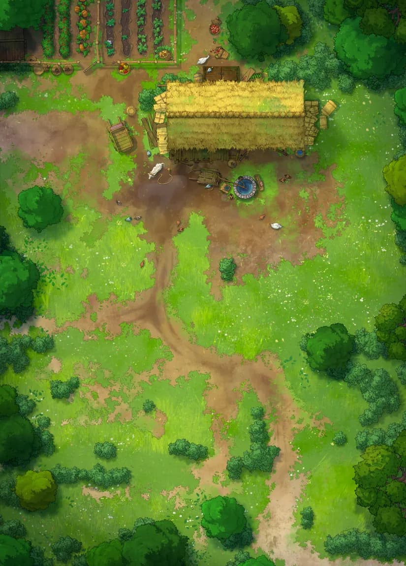Village Farmhouse map, Development Stage 01 Day variant thumbnail