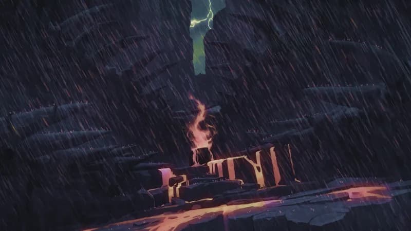 Annis Hag Lair map, Rain variant thumbnail