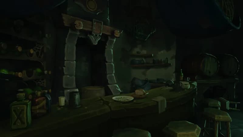 Eeler's Inn map, Dark variant thumbnail