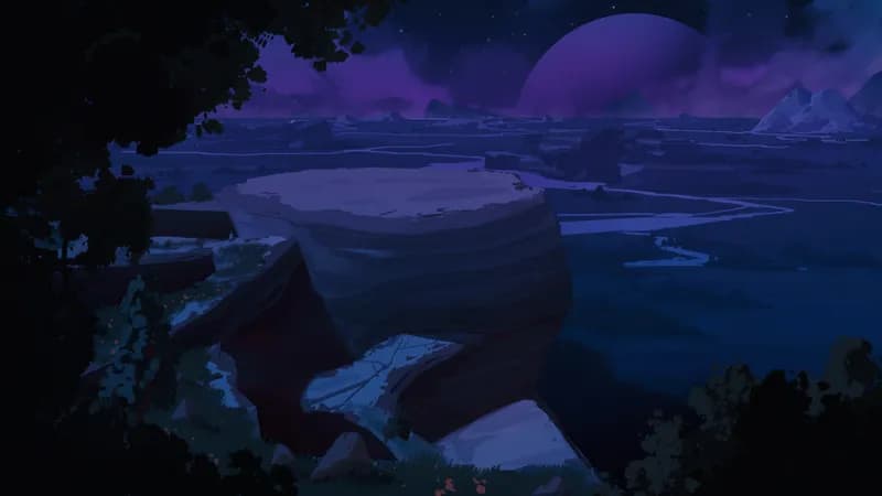 Infected Crystal Cliffs map, Natural Night variant thumbnail