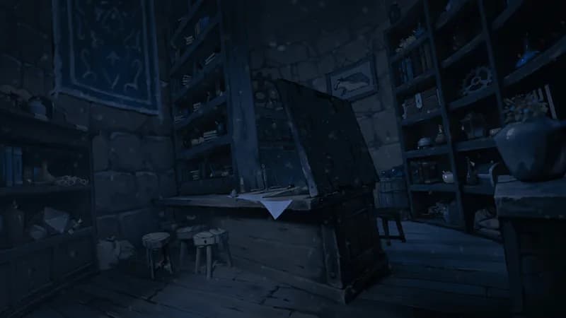 Badger Hill Shop map, Dark variant thumbnail