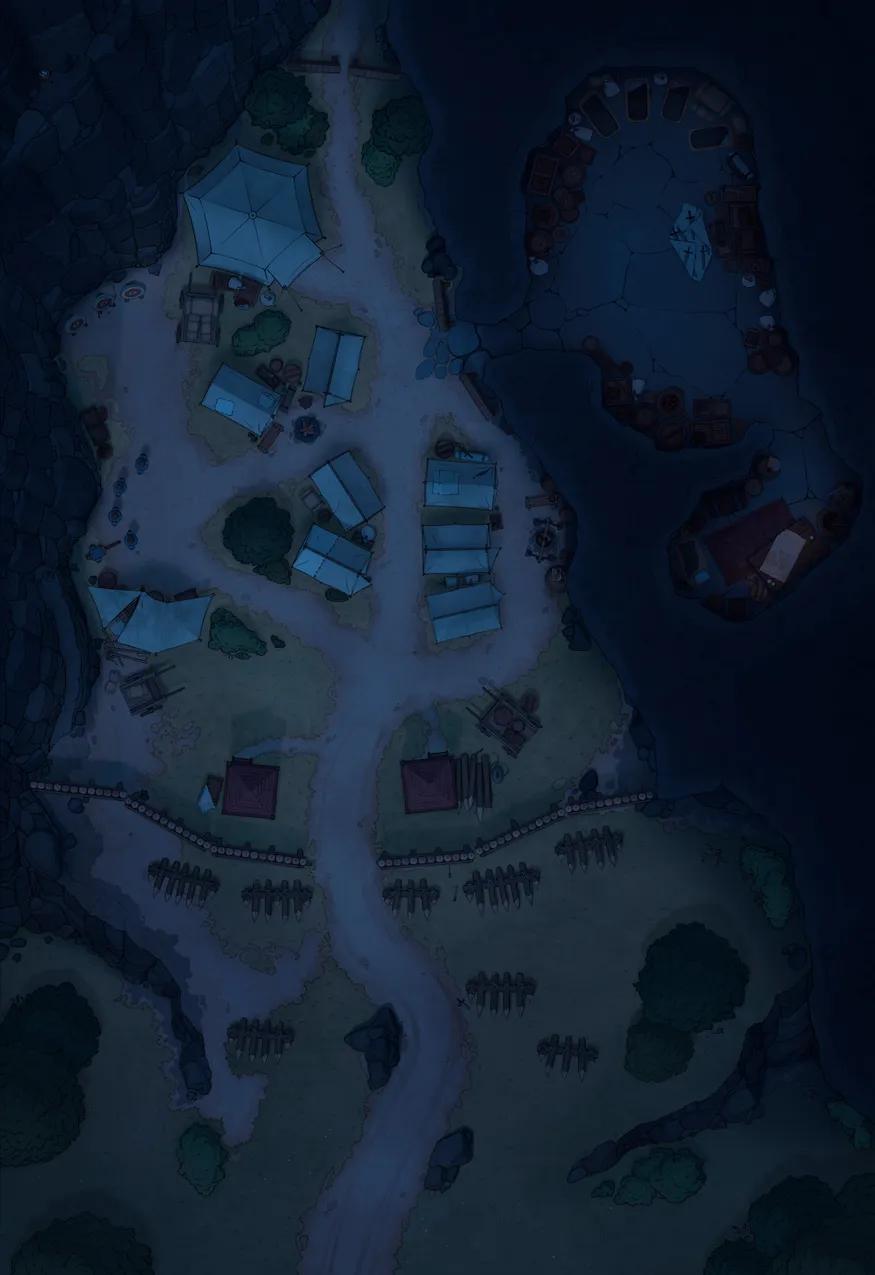 Rebel Camp map, Original Night variant thumbnail