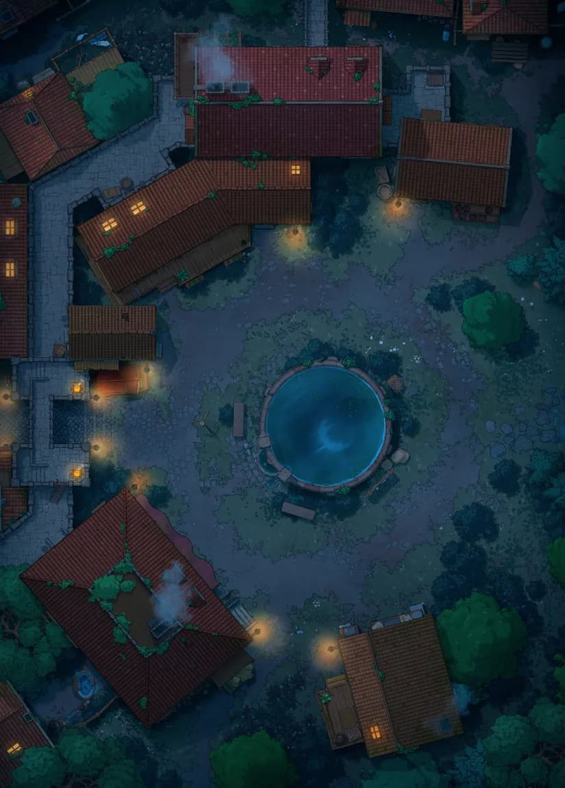 Heart of the Village map, Original Night variant thumbnail