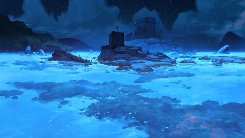 Tidal Isle Fort map, Radiant Waters variant thumbnail