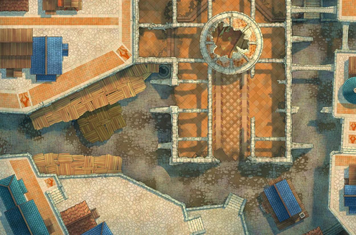 Black Market Streets map, Empty variant thumbnail