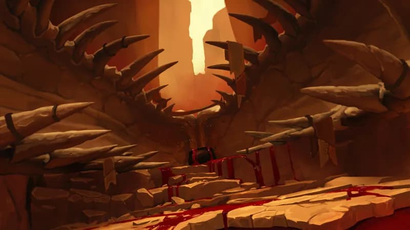 Annis Hag Lair map, Blood Ritual variant thumbnail