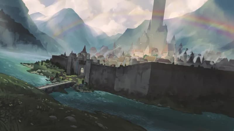 Market City Walls map, Rainbow variant thumbnail
