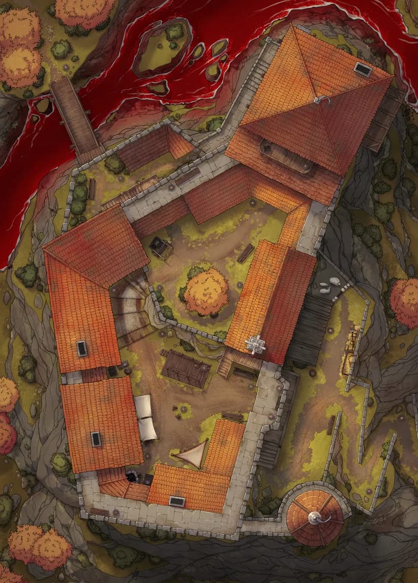 Island Toll Castle map, Blood variant thumbnail