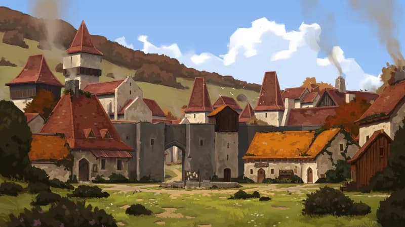 Heart of the Village map, Autumn variant thumbnail