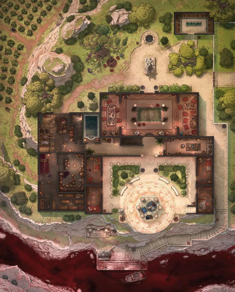 Archon's Villa map, Blood variant thumbnail