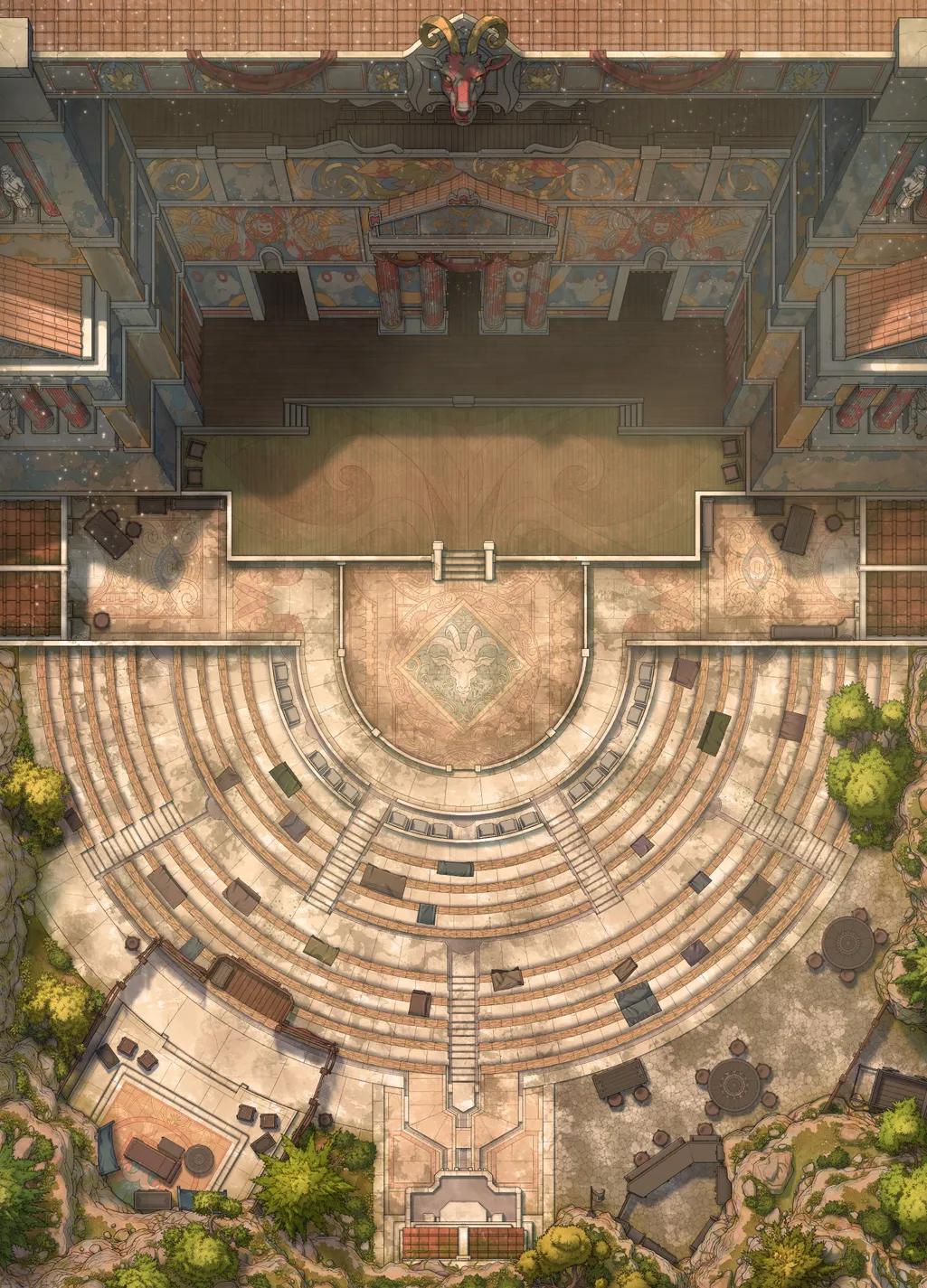 Affluent Amphitheatre map, Abandoned variant thumbnail