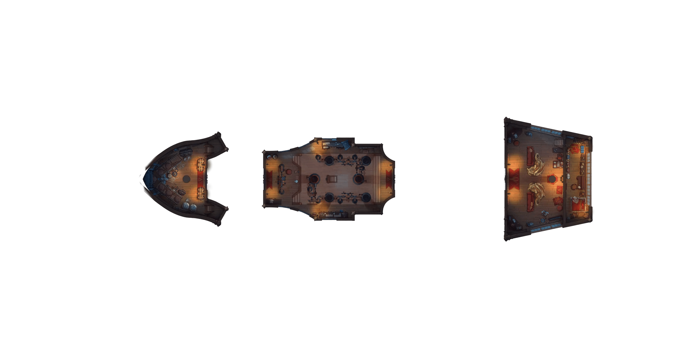 Dragon Ship Interior map, Top Deck Original Night variant thumbnail