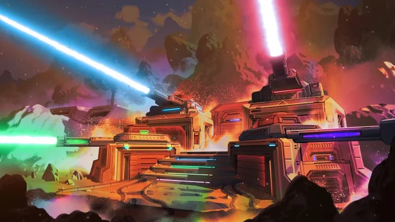 Hoodoos Base map, Chromatic Beams variant thumbnail
