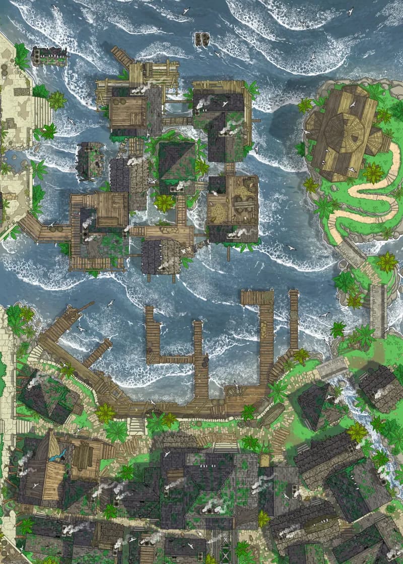 The Sinking Slums map, Original Day variant thumbnail