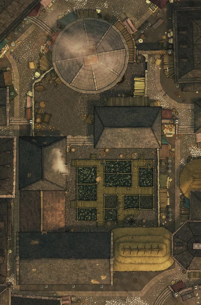 Eel Abattoir map, Rooftop Day variant thumbnail