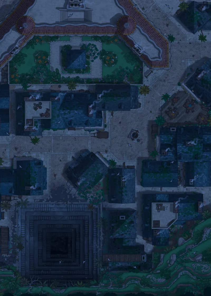 The Renforth and the Black Pit map, Original Night variant thumbnail