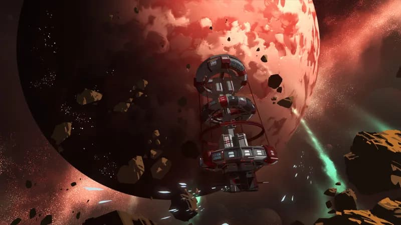 Ouroboros Space Station map, Crimson variant thumbnail