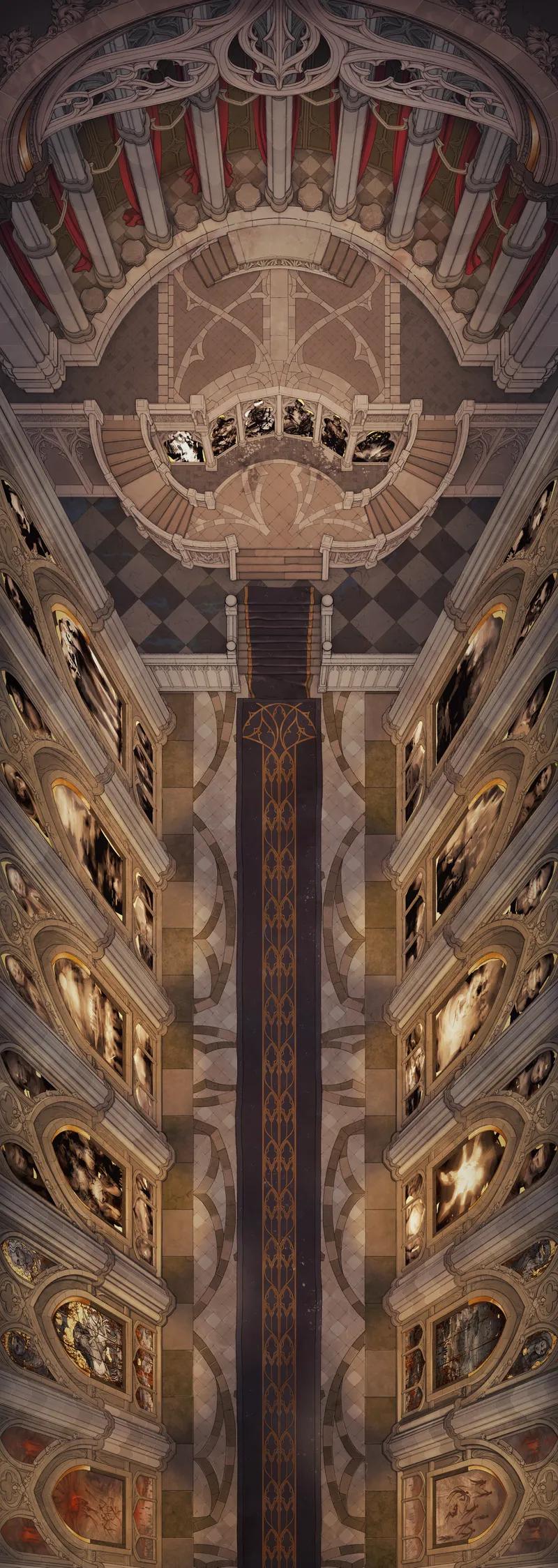 Throne Gallery map, Museum variant thumbnail
