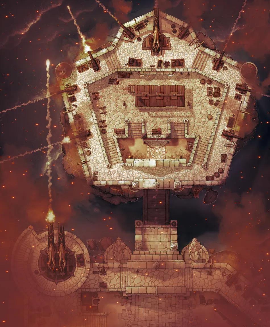Fortress Prison map, Cannon Fire variant thumbnail