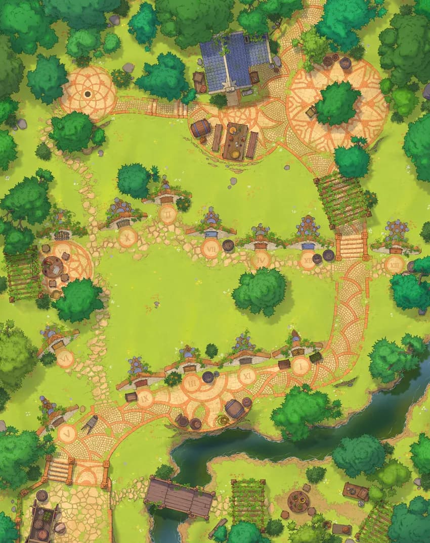 Verem Cellars map, Original Day variant thumbnail