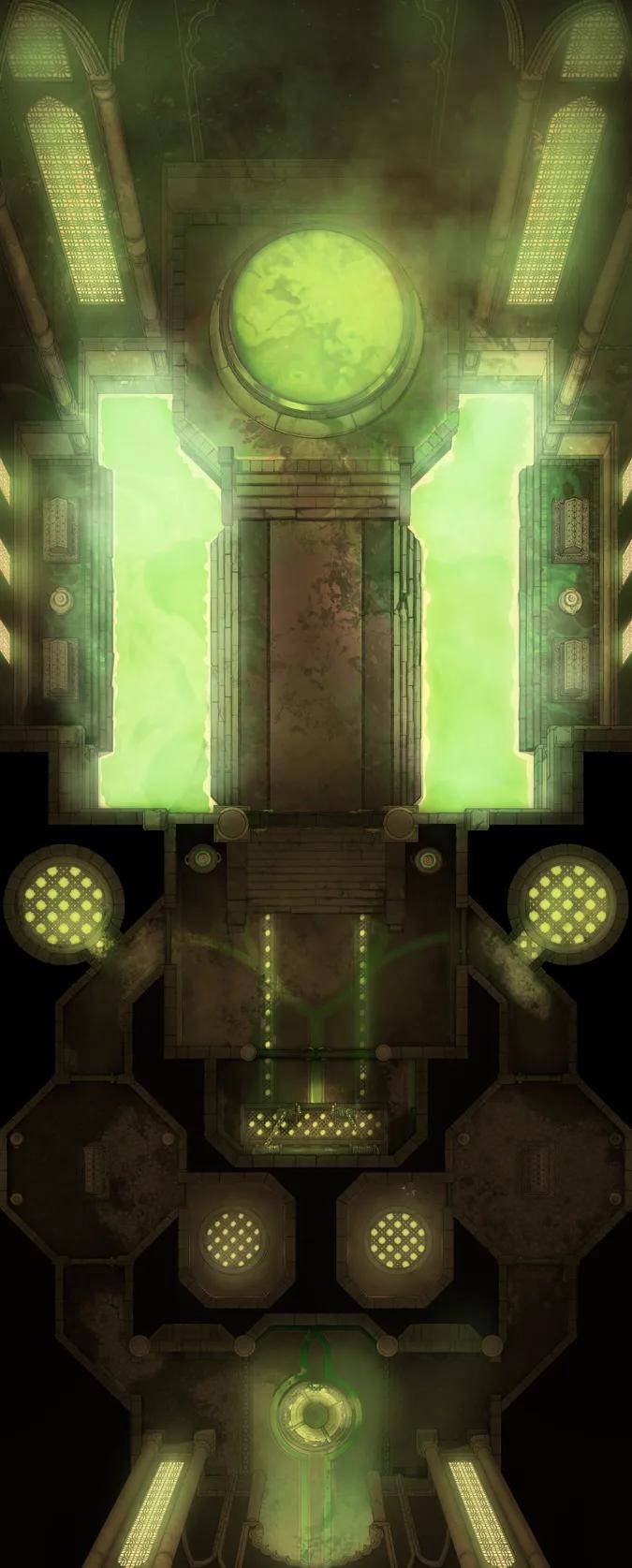 Tomb of Sand Interior map, Toxic Temple variant thumbnail