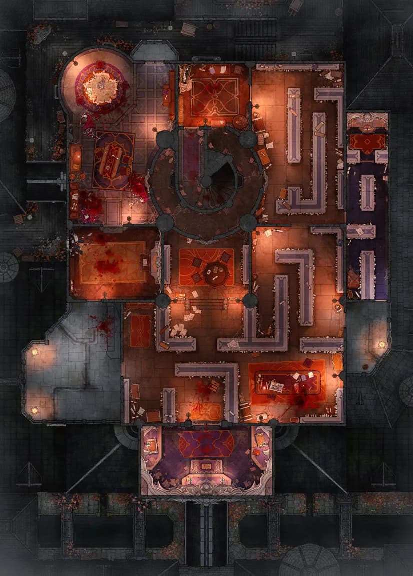 Muniment Chamber map, Massacre variant thumbnail