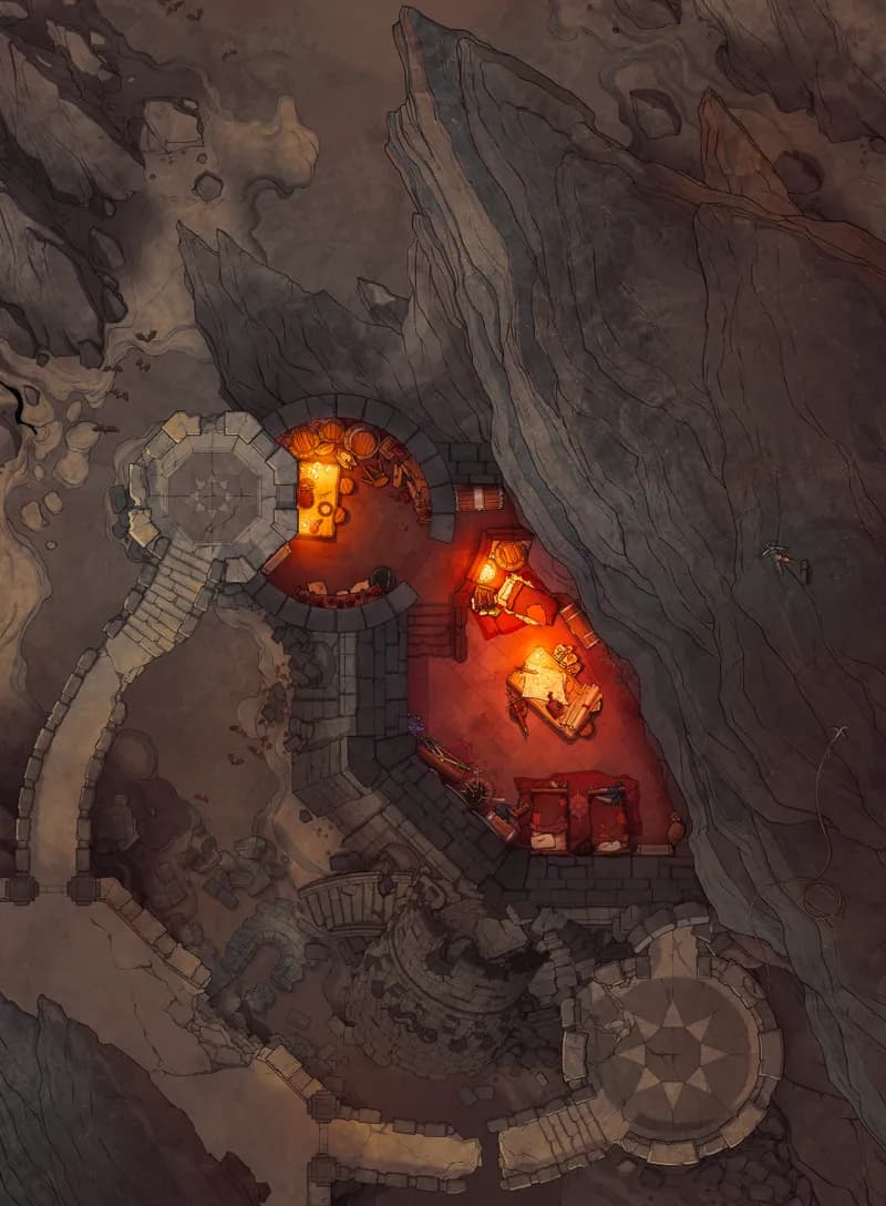 Dragonlands Fort map, Rocky variant thumbnail