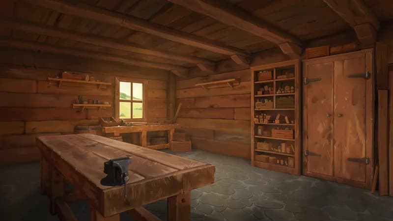 Village Wainwright Shop map, Cleaned variant thumbnail