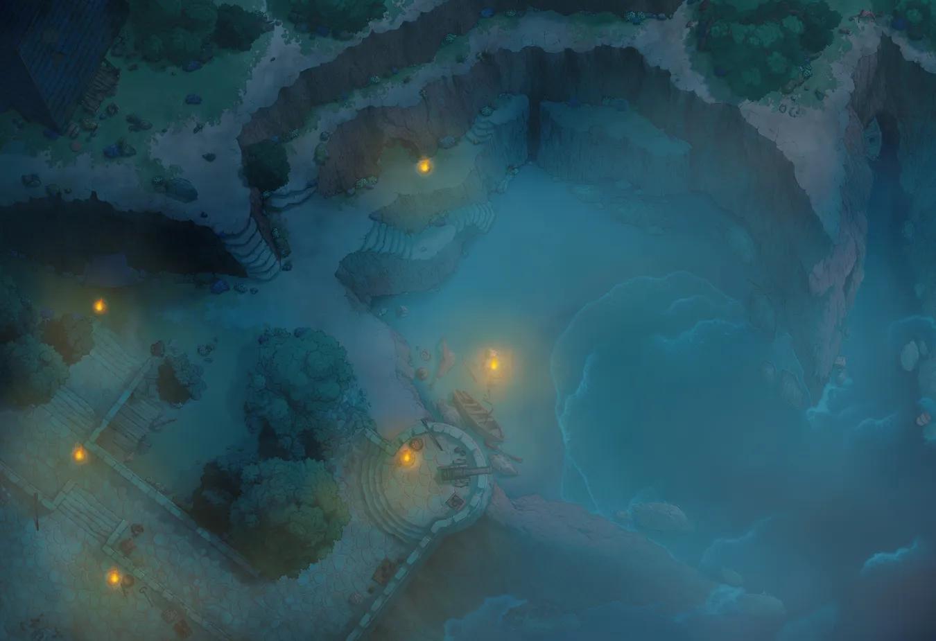 Secret Cove map, Fog variant thumbnail