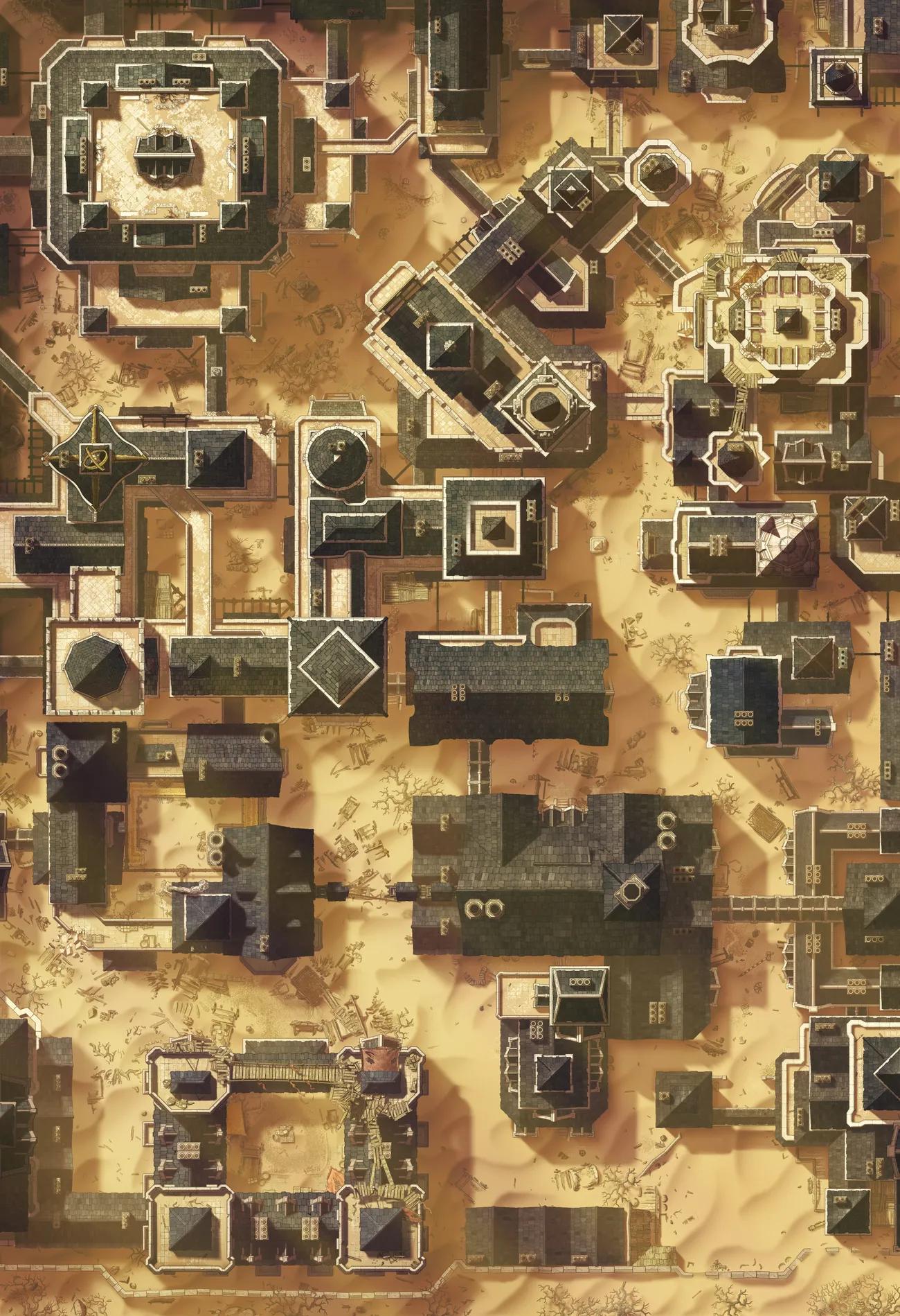 Wresyck Junction map, Desert variant thumbnail