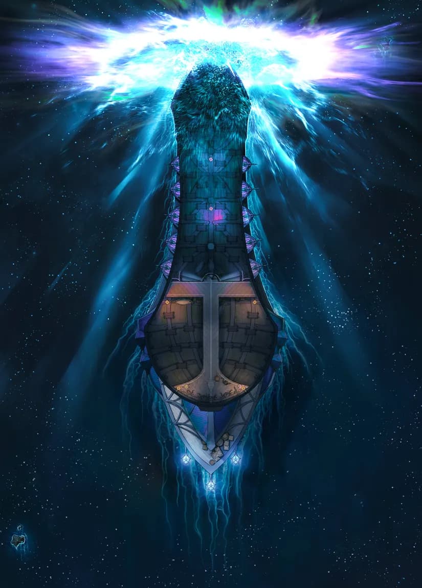 Drow Warship Interior map, Portal Bottom Deck variant thumbnail