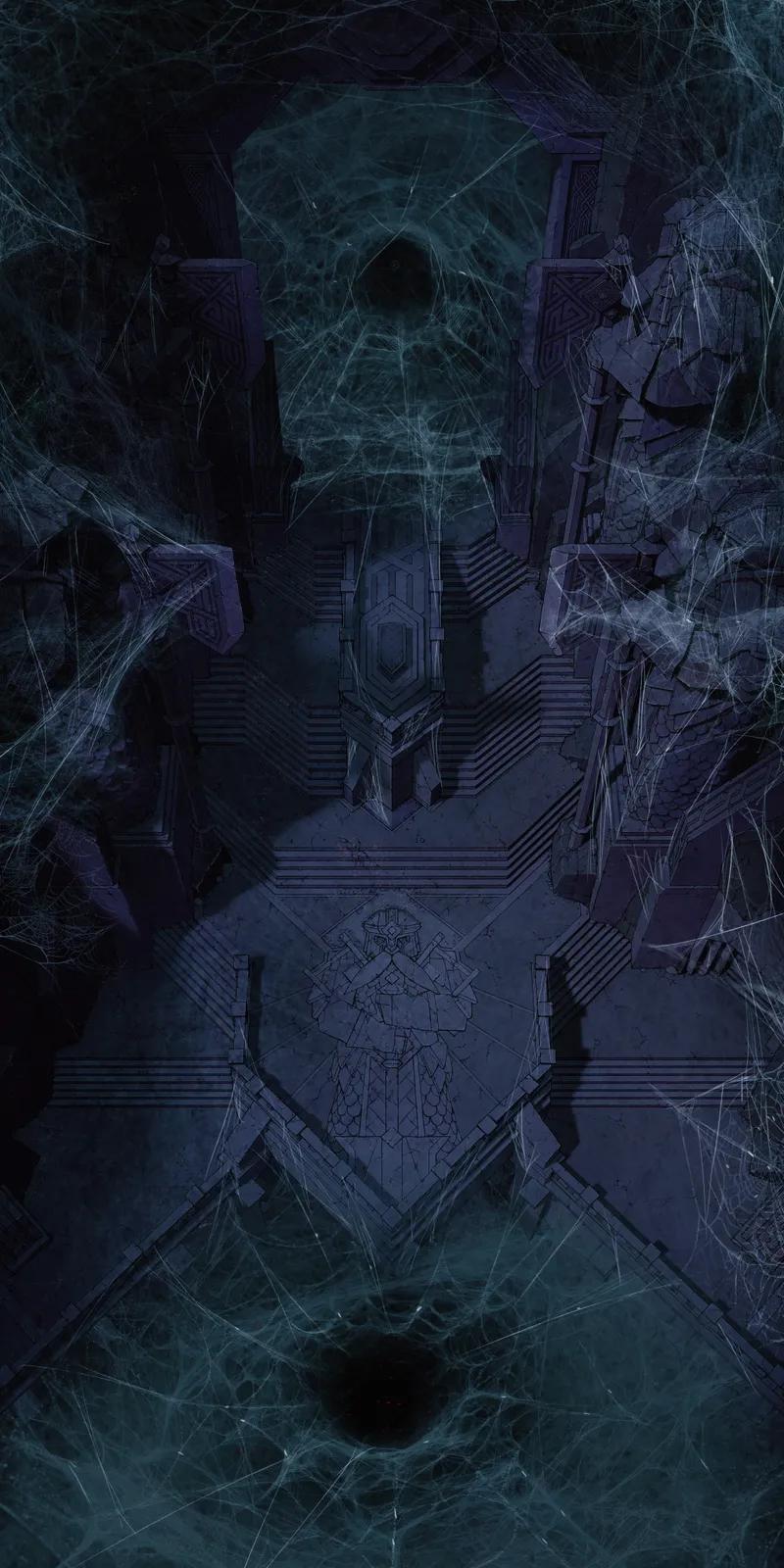 Dwarven Volcano Entrance map, Webs variant thumbnail