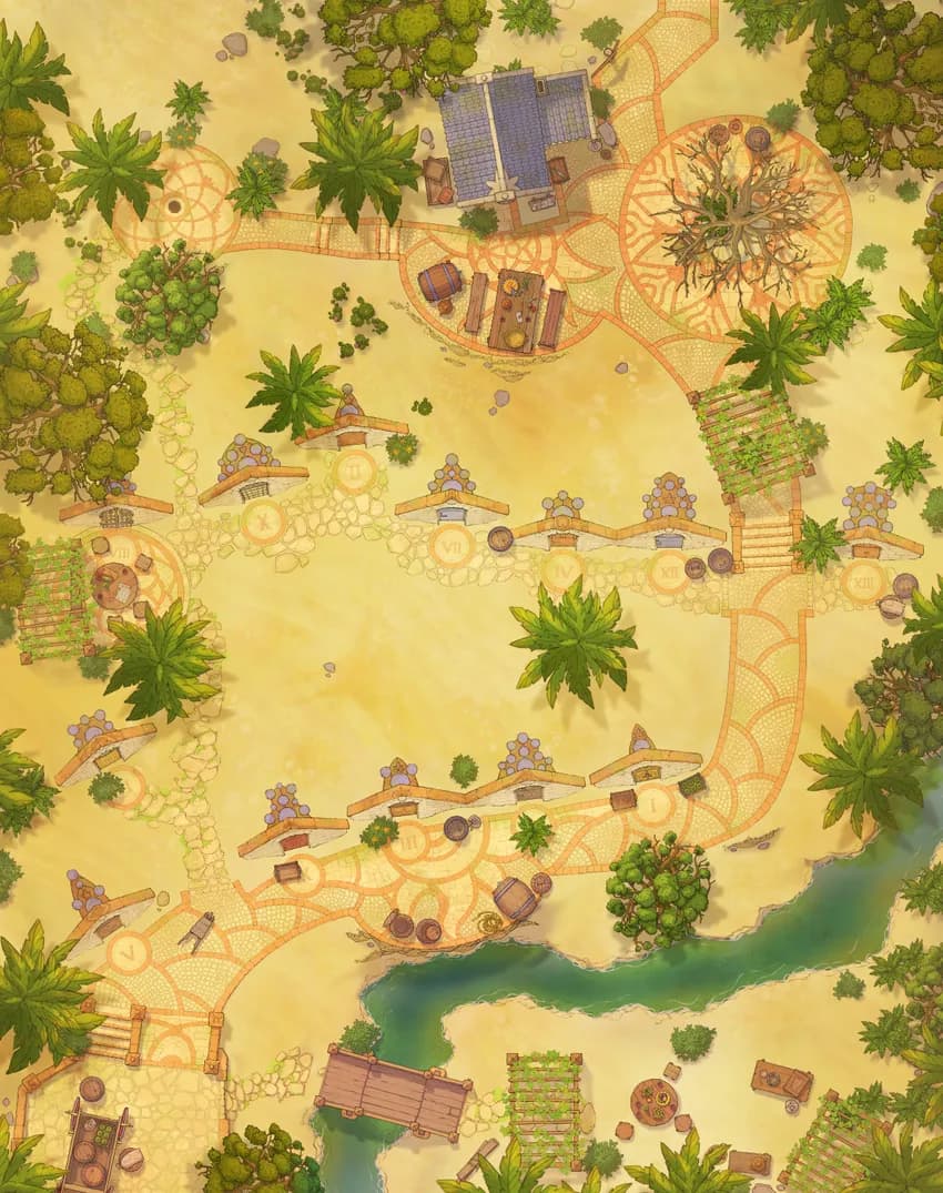 Verem Cellars map, Desert variant thumbnail