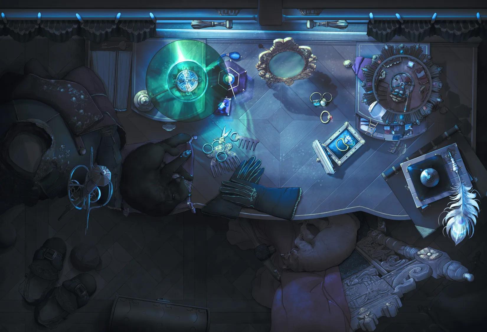 King's Crown map, Original Night Crown Interior variant thumbnail