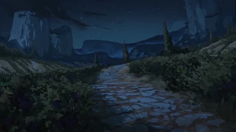 Fey Vineyard map, No Ruins Night variant thumbnail