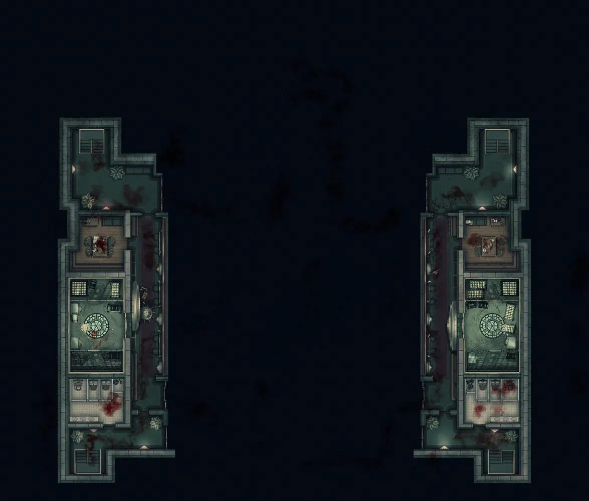 Wizard Bank Interior map, Floor 01 Massacre variant thumbnail