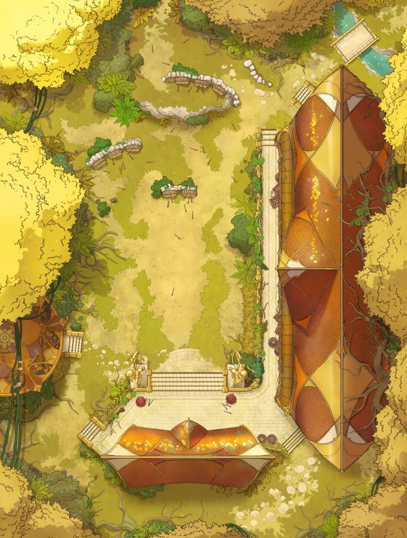 Elven Archery School map, Birch Faction variant thumbnail