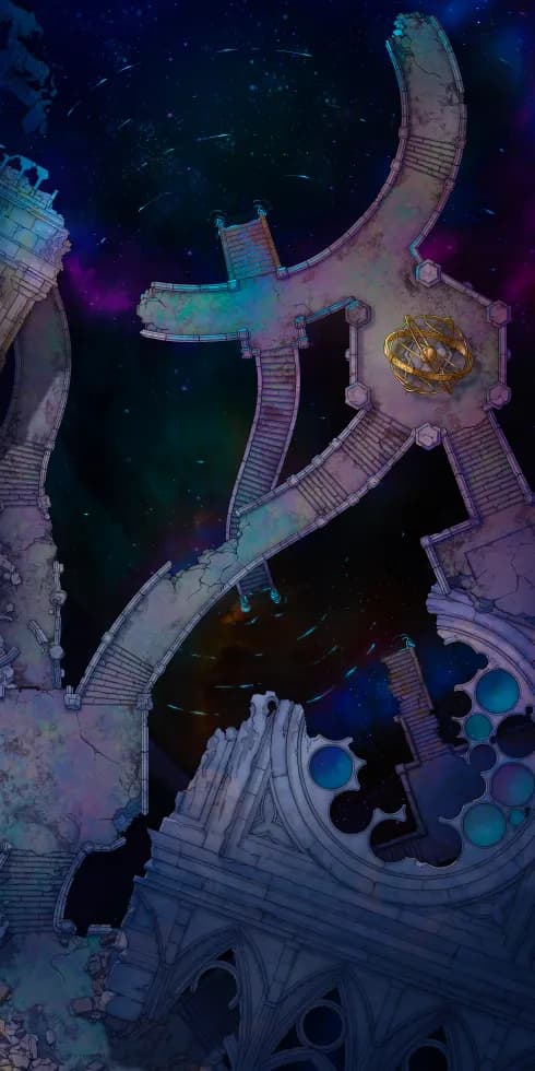 Chrono Chaos Ruins map, Galaxy Pool variant thumbnail