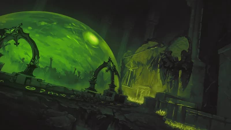 Lich Catacomb map, Emerald variant thumbnail