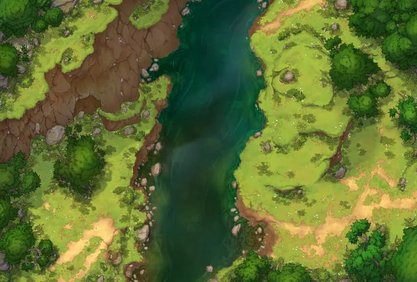Roving Bridge map, Natural Day variant thumbnail