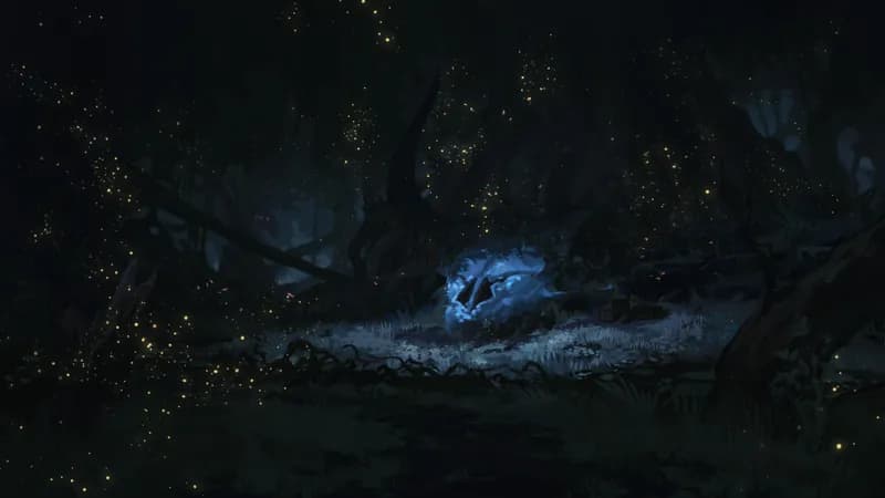 Swamp Graveyard map, Fireflies variant thumbnail