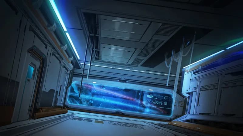 The Claymore Corridor map, Window variant thumbnail