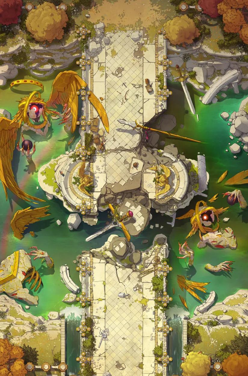 Empyreal Bridge map, Autumn variant thumbnail