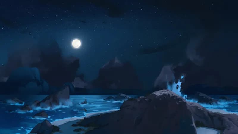 Lighthouse Isle map, Natural Night variant thumbnail