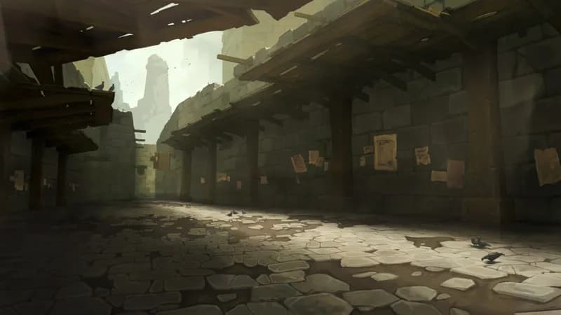 Black Market Streets map, Alleyway variant thumbnail