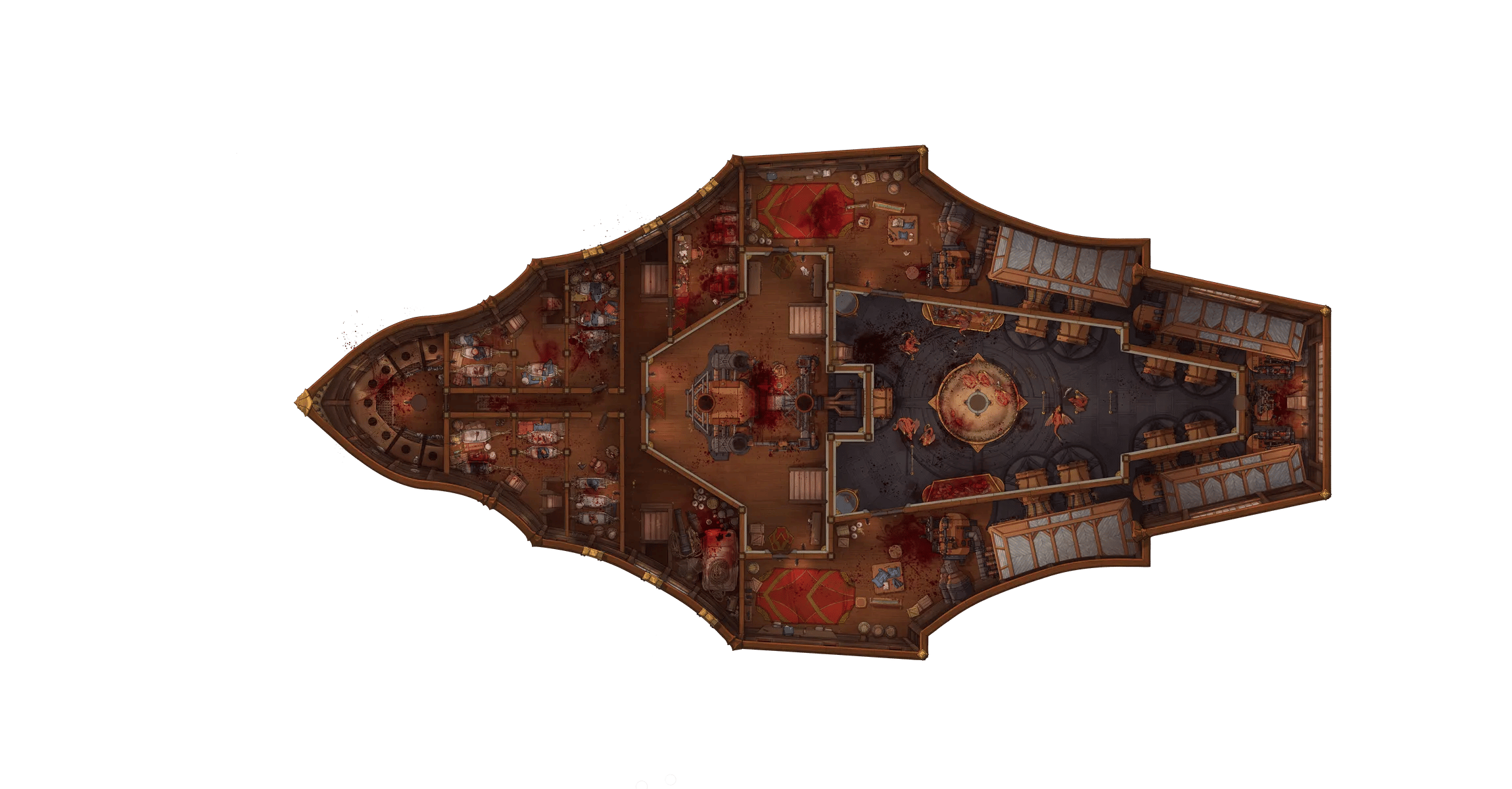 Dragon Ship - Lower Deck map, Massacre variant thumbnail