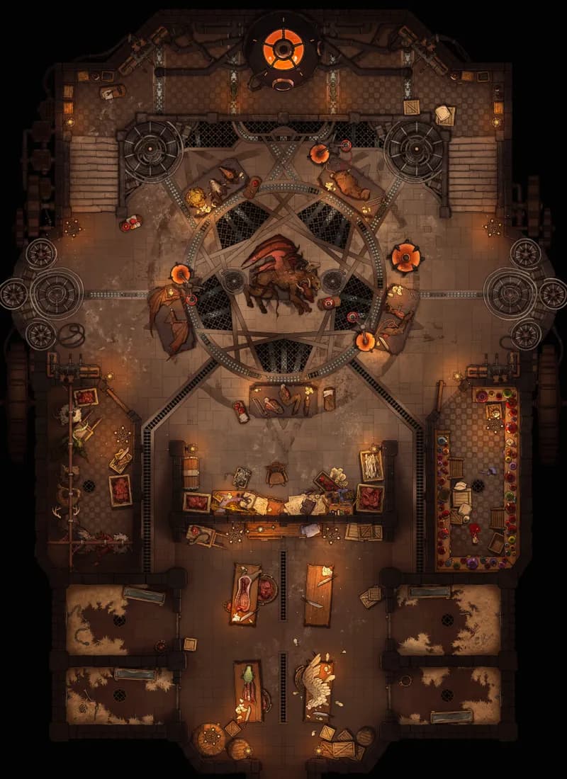 Chimera Creation Forge map, Powered Down variant thumbnail