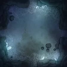 Modular Caves map, Crystal Caverns Webbing 01 variant thumbnail