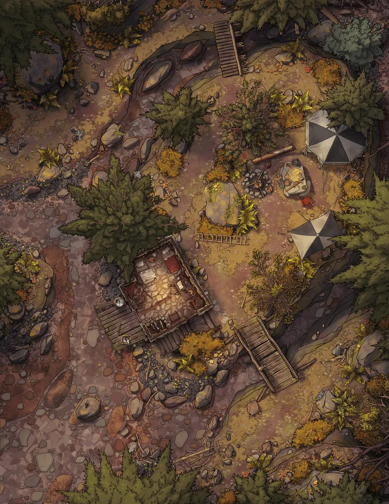 Knight's Refuge map, Drought variant thumbnail