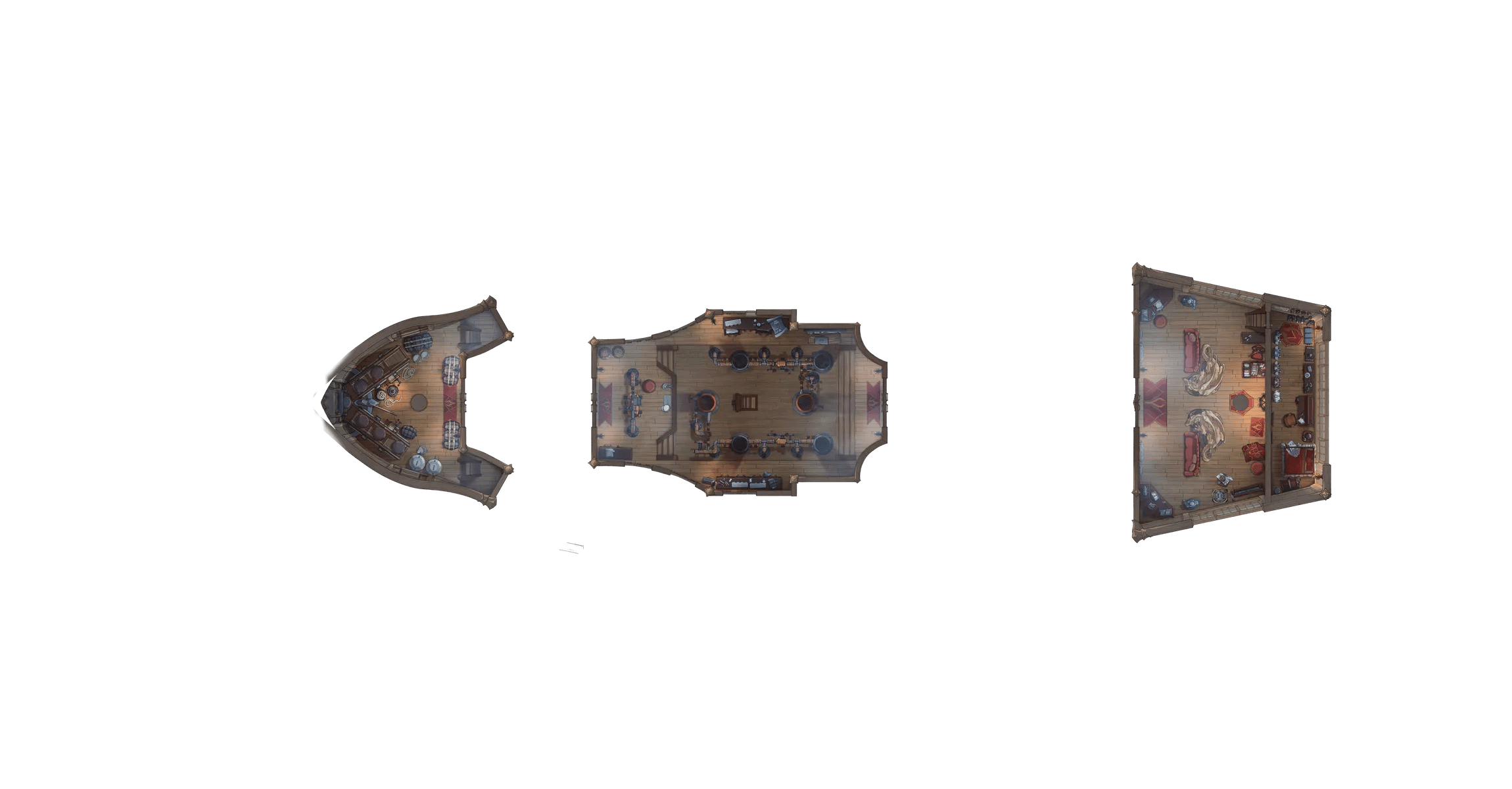 Dragon Ship Interior map, Top Deck Fog variant thumbnail